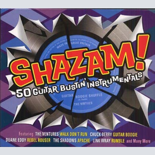2xCD, Comp Various - Shazam! 50 Guitar Bustin' Instrumentals