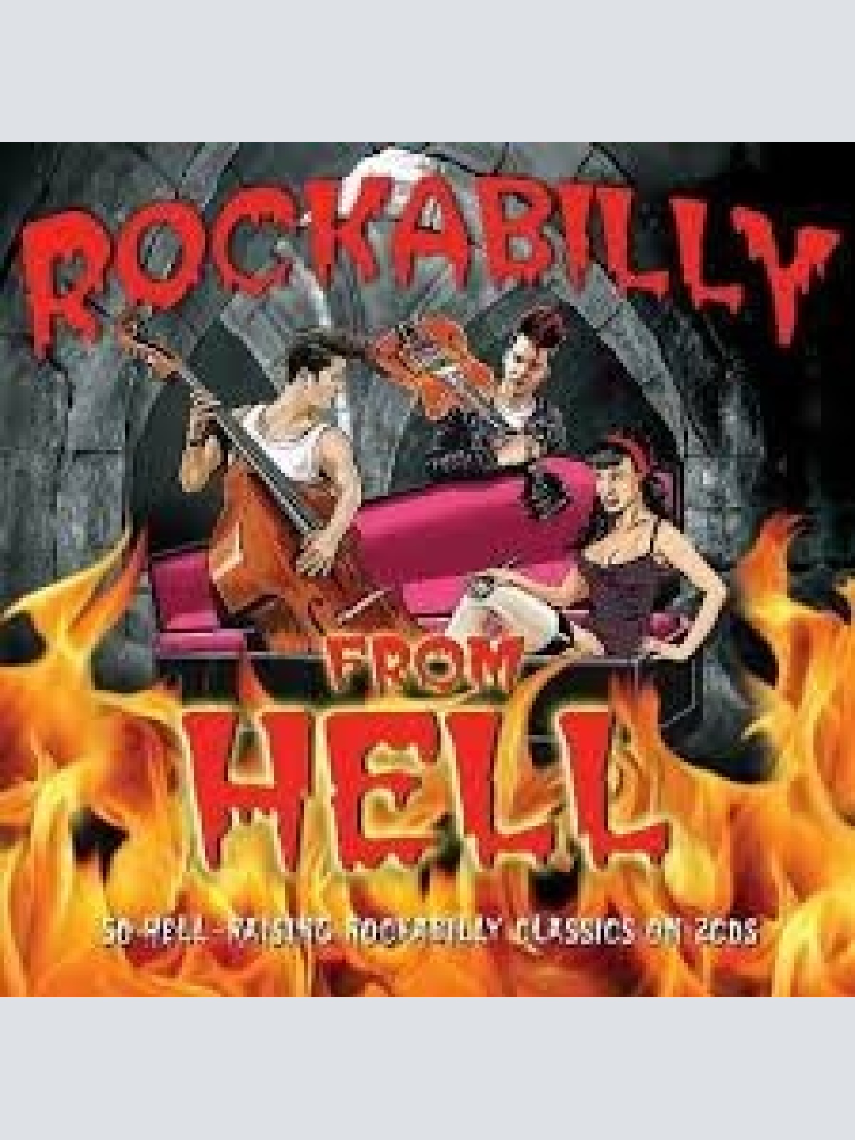 2xCD, Comp Various - Rockabilly From Hell