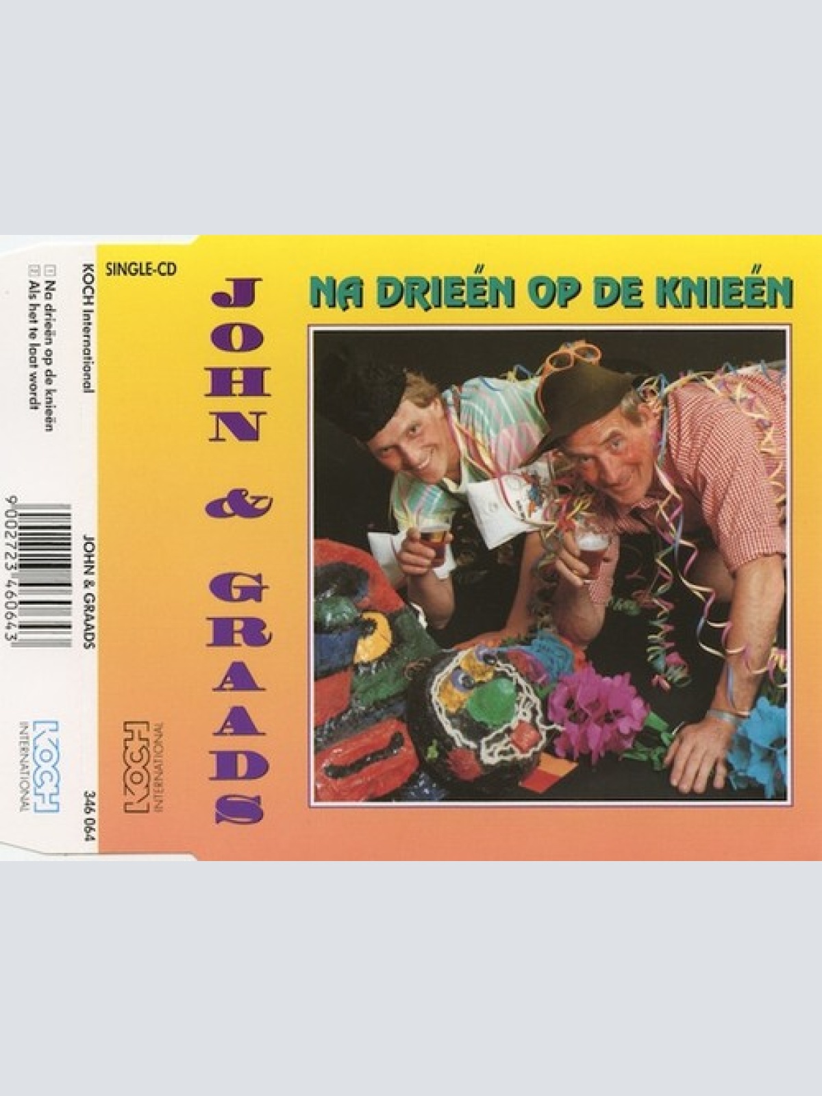 CD, Single John & Graads - Na Drieën Op De Knieën