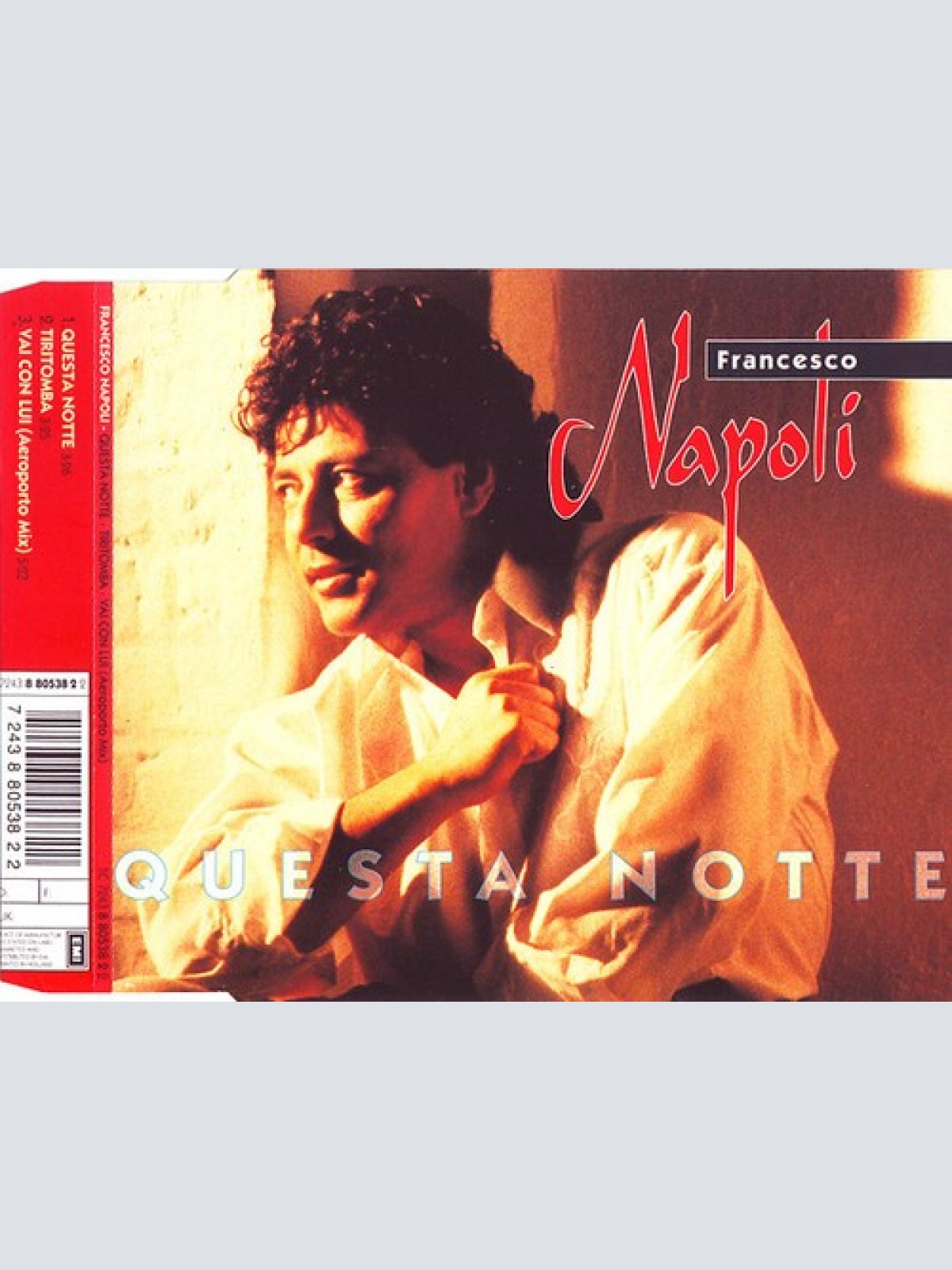 CD, Maxi Francesco Napoli - Questa Notte