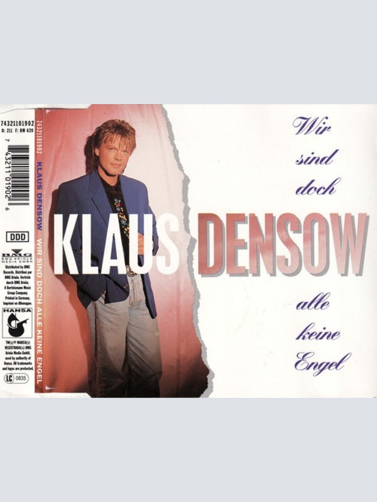 CD, Maxi Klaus Densow - Wir Sind Doch Alle Keine Engel