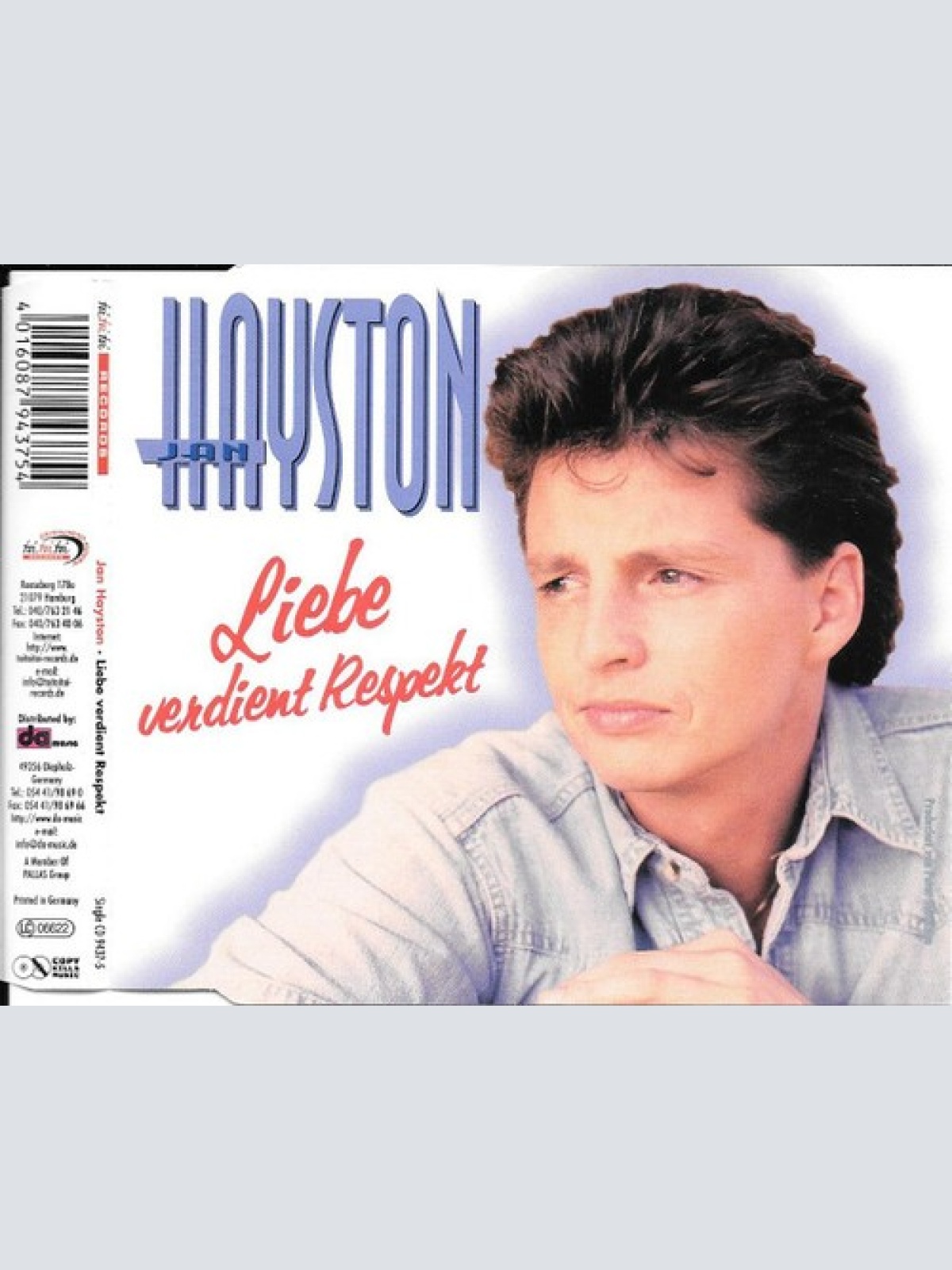 CD, Maxi Jan Hayston - Liebe Verdient Respekt