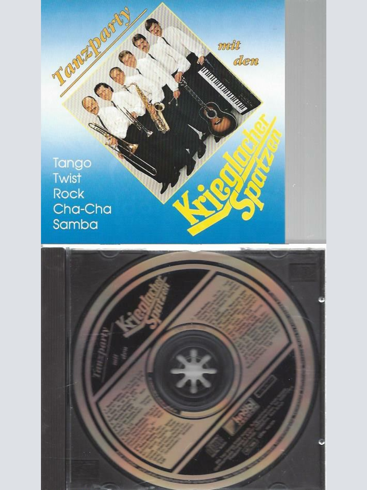 CD--Krieglacher Spatzen --Tanzparty