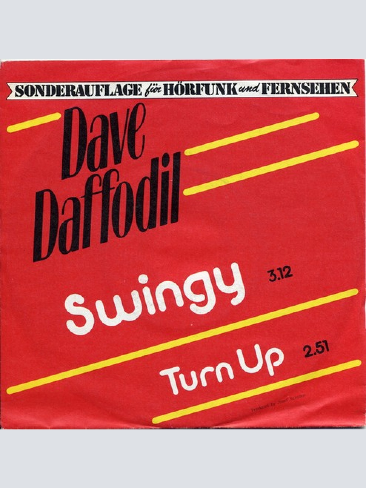 7", Single, Promo Dave Daffodil - Swingy
