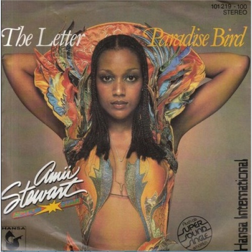 7", Single Amii Stewart - The Letter / Paradise Bird