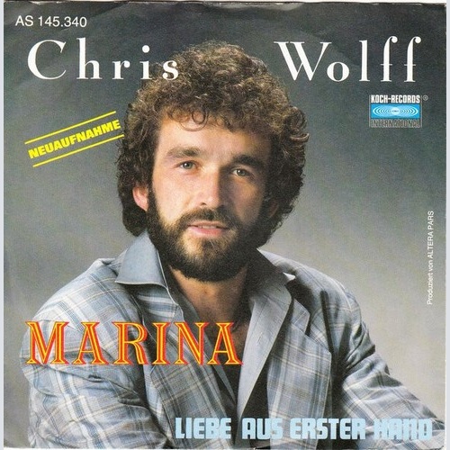 7", Single Chris Wolff - Marina