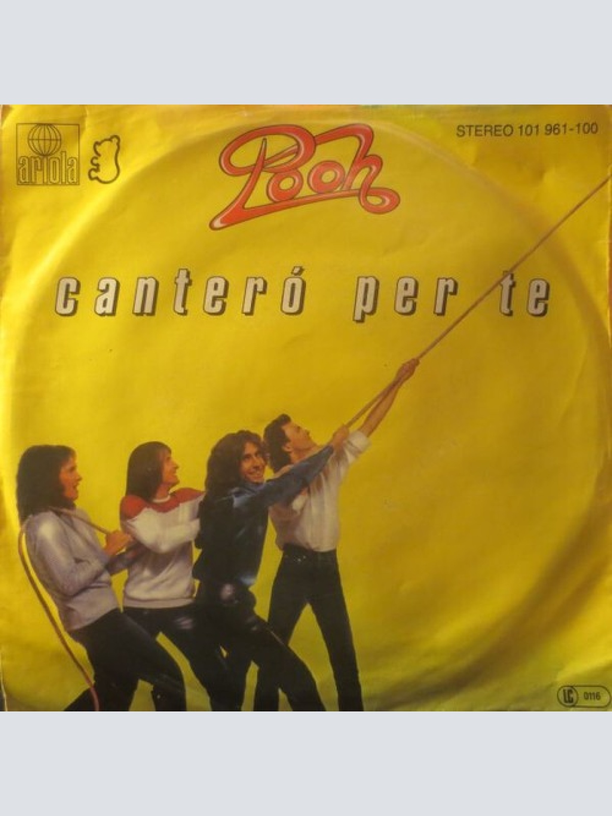 7", Single Pooh - Canterò Per Te