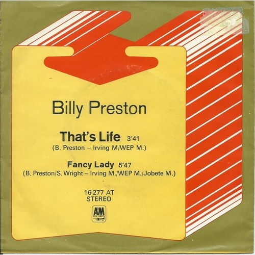 7", Single Billy Preston - That's Life / Fancy Lady