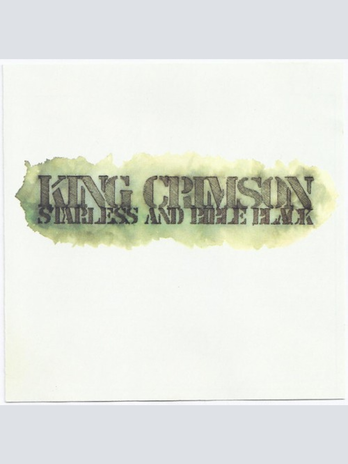 CD, Album, RE, RM, RP King Crimson - Starless And Bible Black