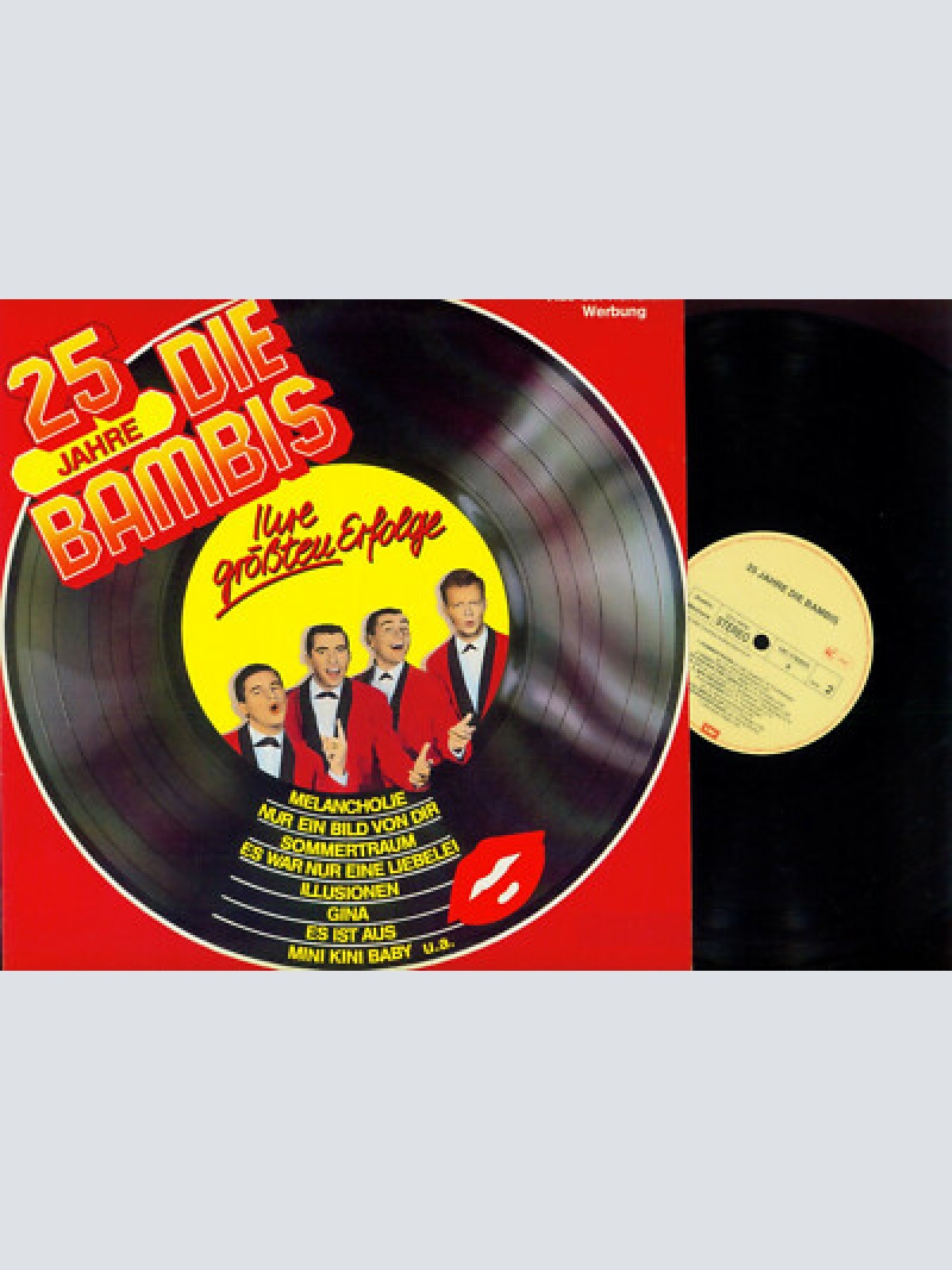 LP--Die Bambis – 25 Jahre Die Bambis / Diffrent Cover