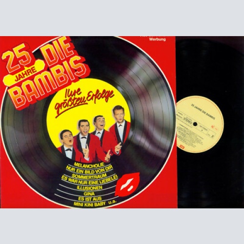 LP--Die Bambis – 25 Jahre Die Bambis / Diffrent Cover