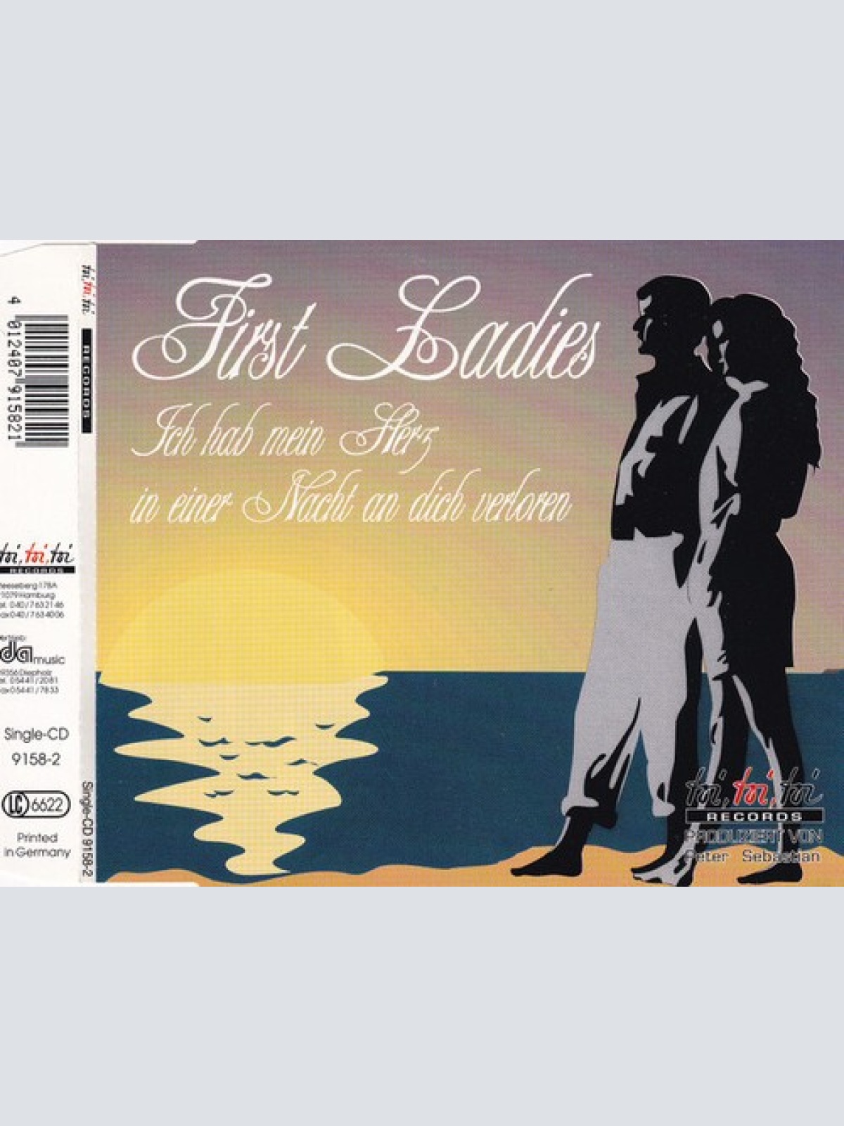 CD, Single First Ladies (2) - Ich Hab Mein Herz In Einer Nacht An Dich Verloren