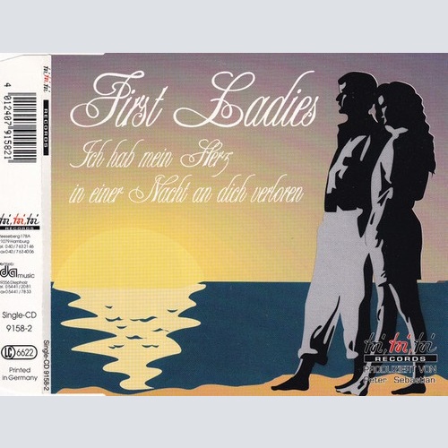 CD, Single First Ladies (2) - Ich Hab Mein Herz In Einer Nacht An Dich Verloren