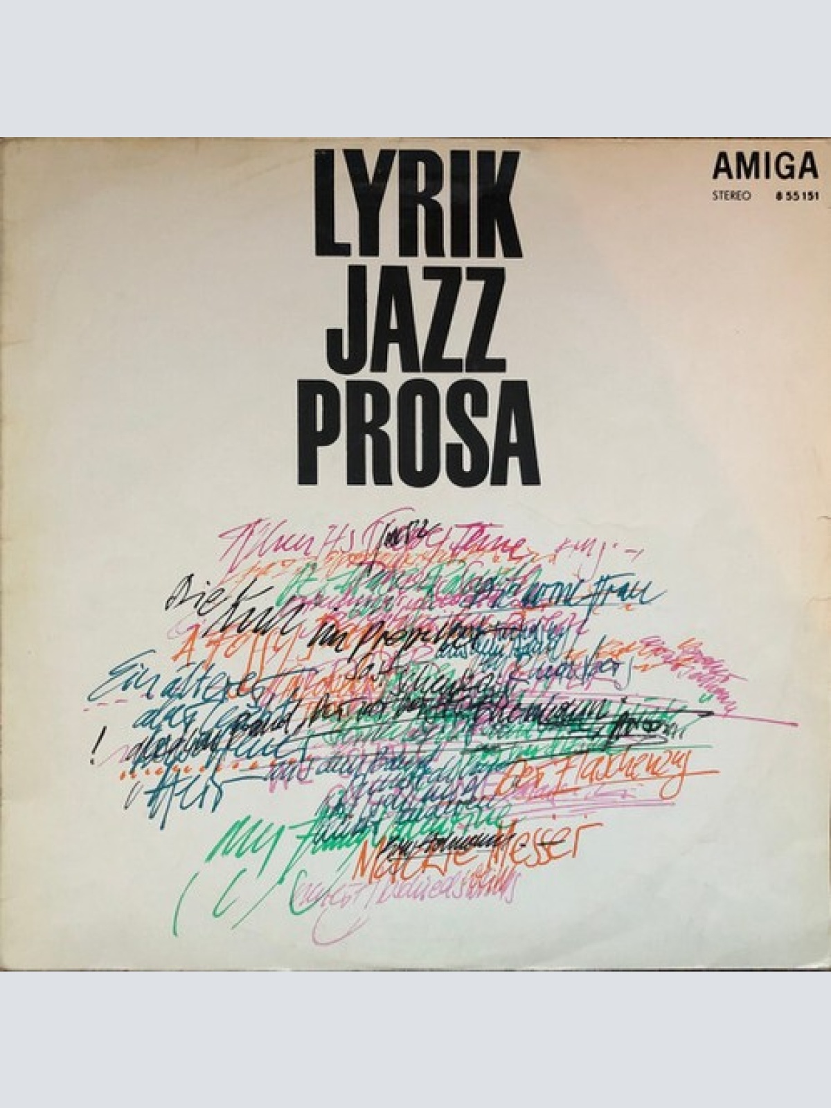LP, Comp, RE Various - Lyrik - Jazz - Prosa