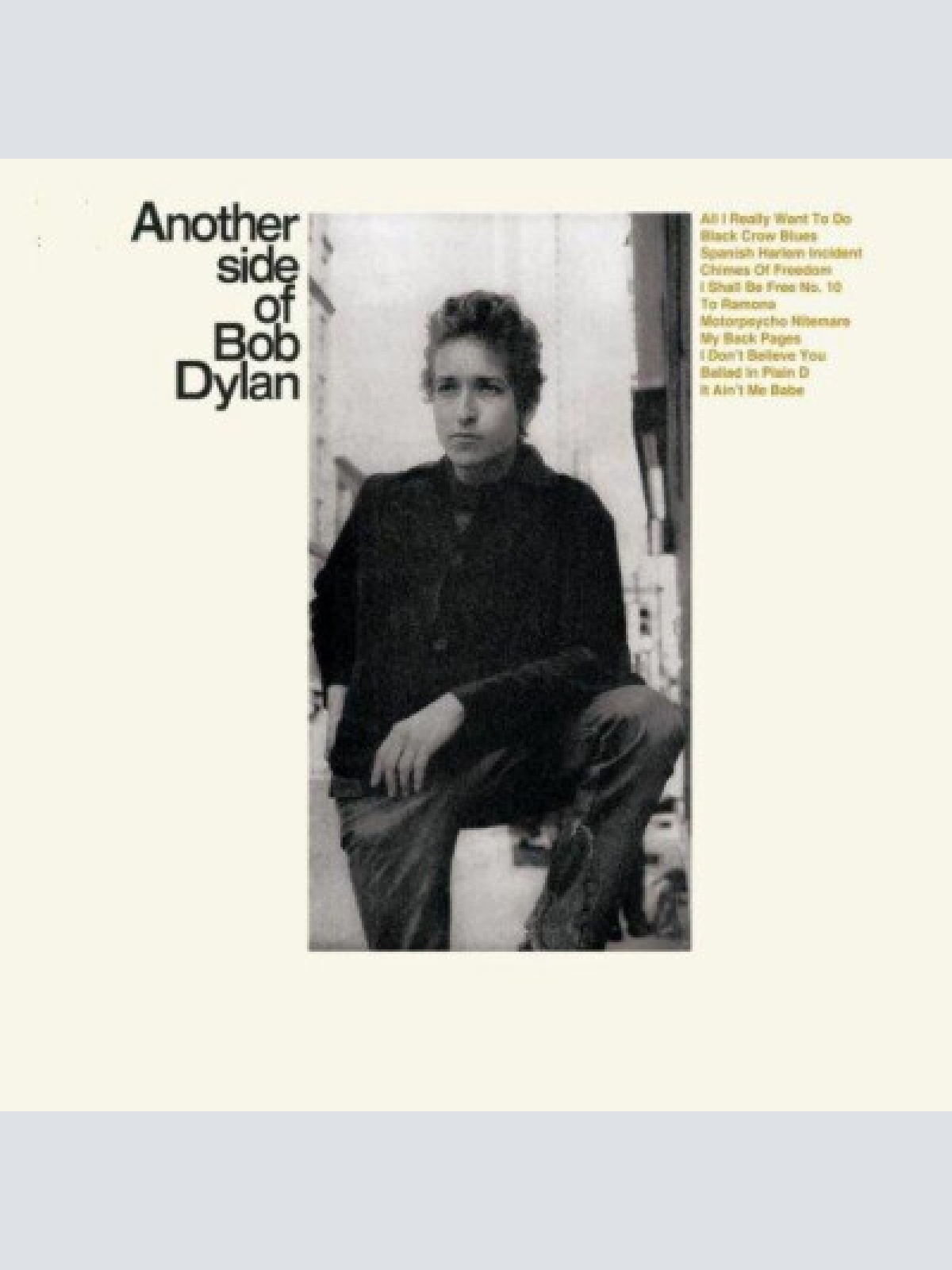 LP, Album, RE Bob Dylan - Another Side Of Bob Dylan