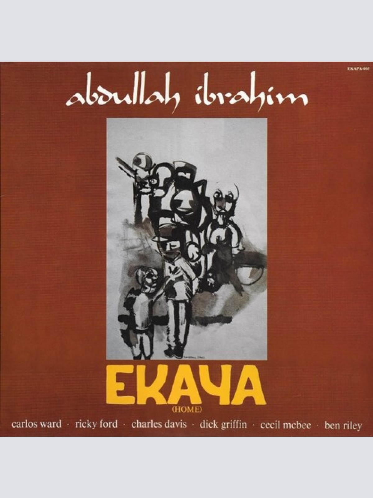 LP, Album Abdullah Ibrahim - Ekaya (Home)