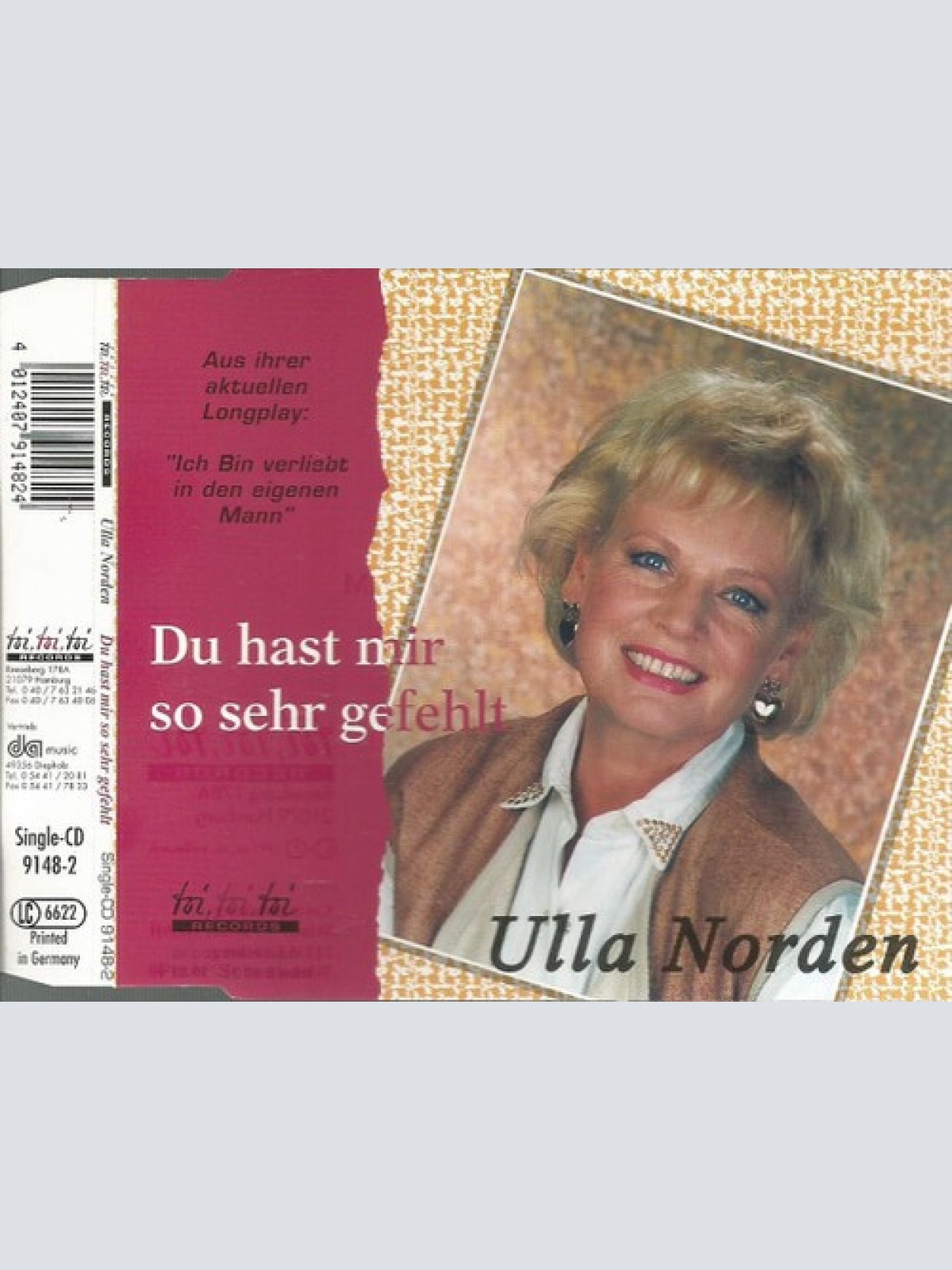 CD, Single Ulla Norden - Du Hast Mir So Sehr Gefehlt