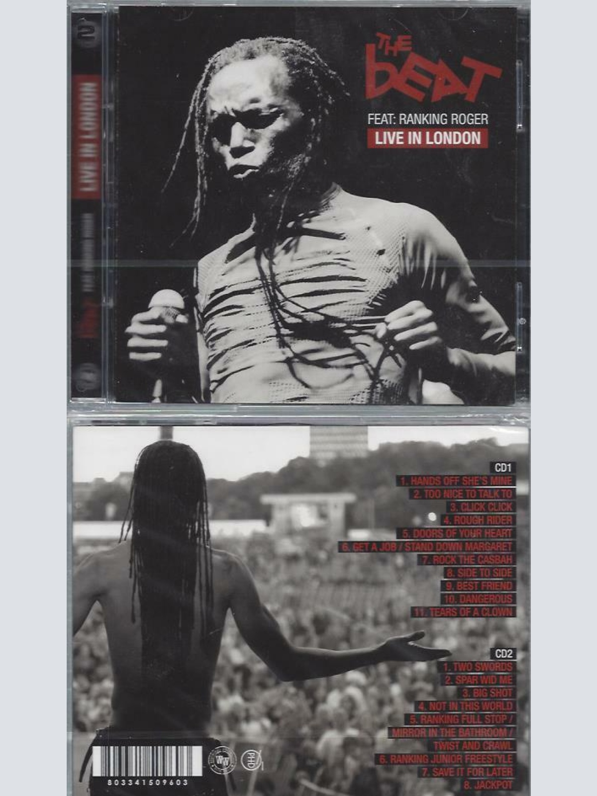 CD--  The Beat   Featuring Ranking Roger  Live In London