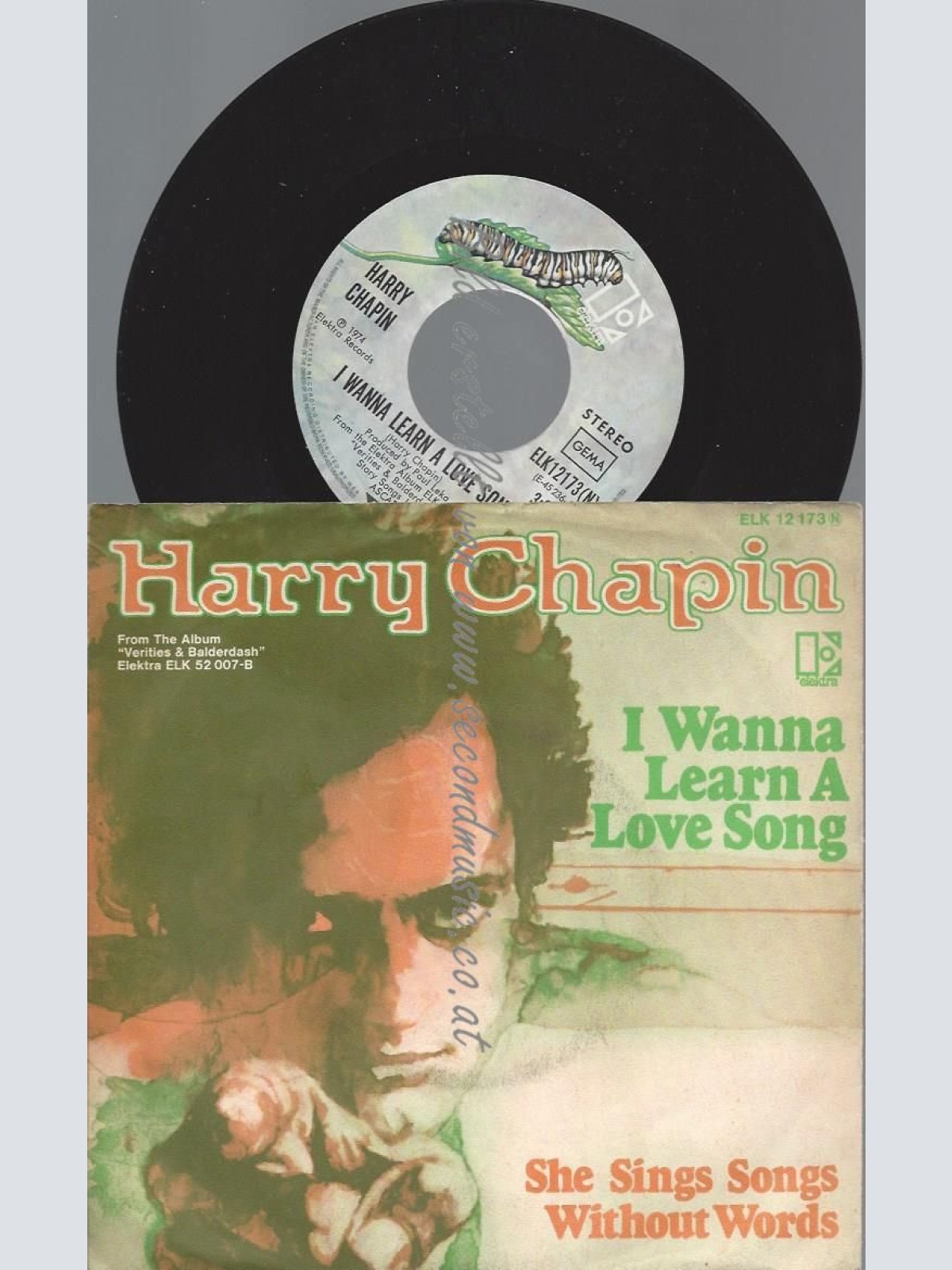 7"  Harry Chapin – I Wanna Learn A Love Song