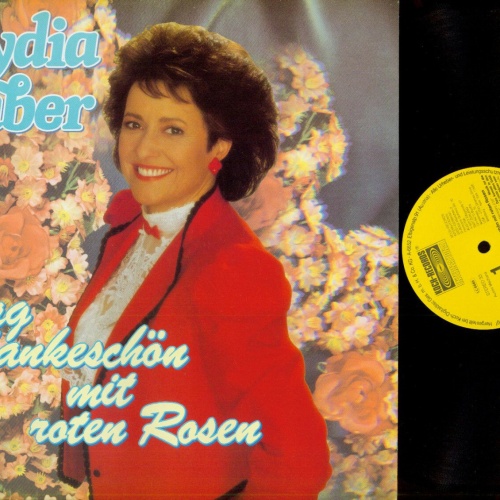 LP---Lydia Huber – Sag Dankeschön Mit Roten Rosen //NM