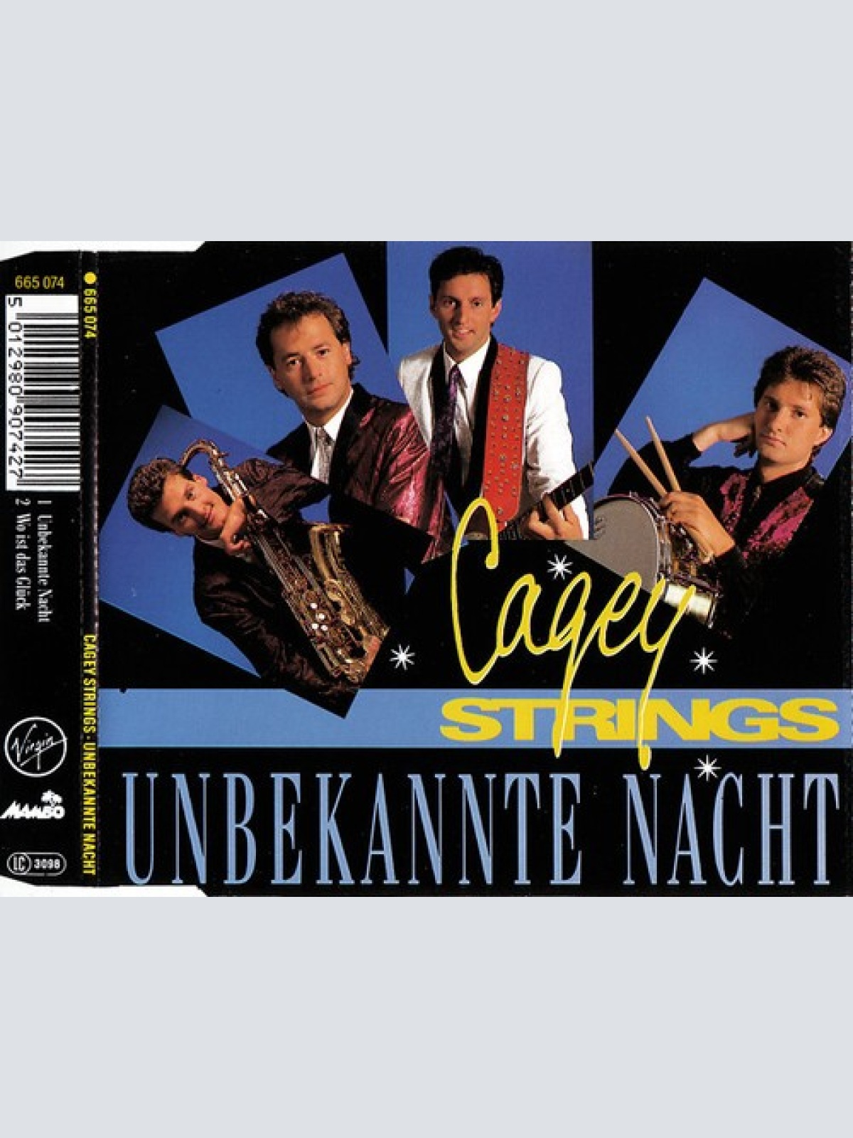CD, Maxi Cagey Strings - Unbekannte Nacht