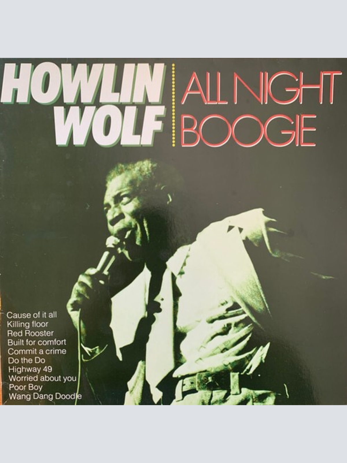 LP, Album Howlin' Wolf - All Night Boogie