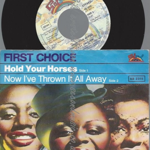 7"   First Choice – Hold Your Horses