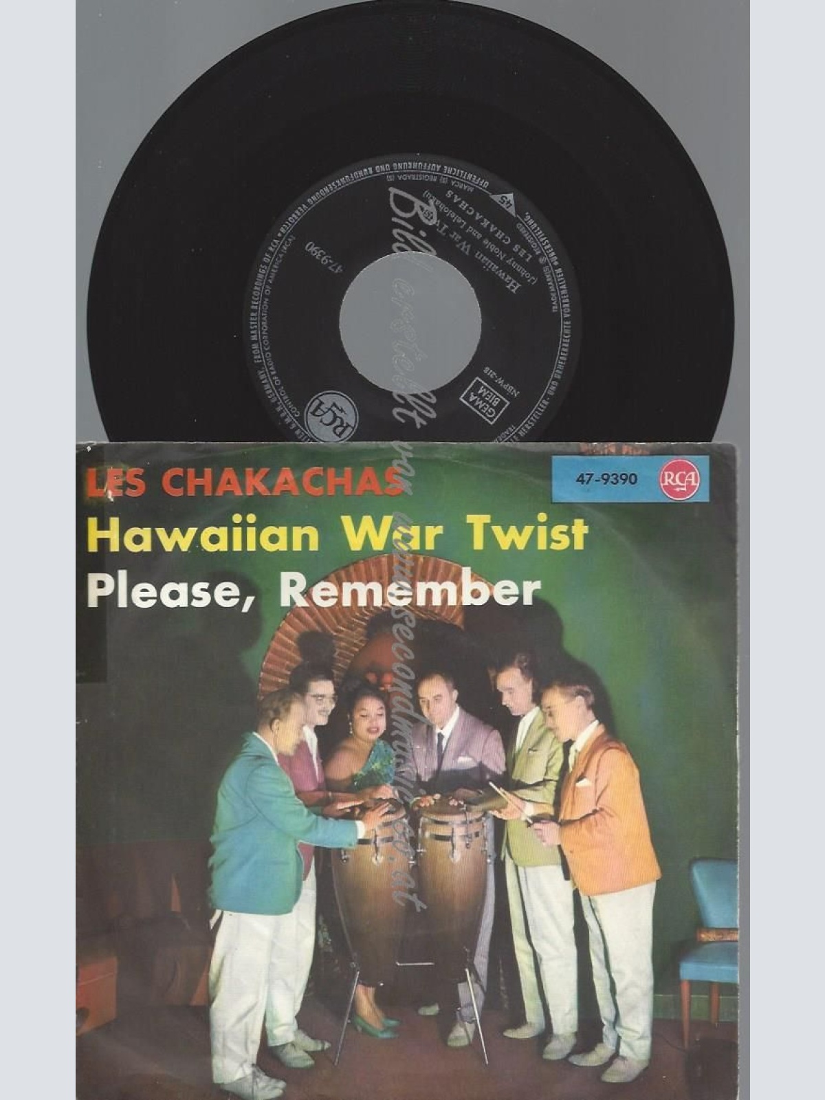 7"  Les Chakachas  Please, Remember