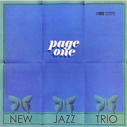 LP, Album New Jazz Trio - Page One