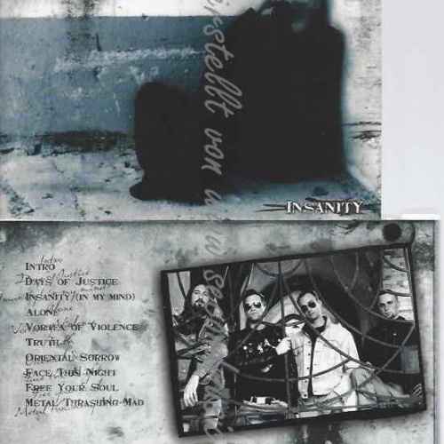 CD--GROUND CONTROL (THRASH HEAVY METAL)--INSANITY