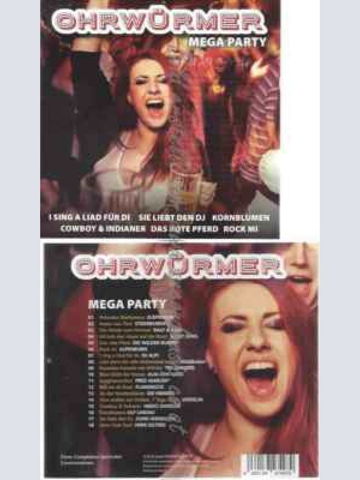 CD--VARIOUS | --OHRWÜRMER-MEGA PARTY