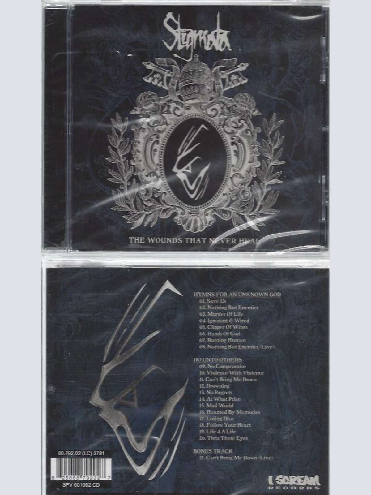 CD--Stigmata    The Wounds That Never Heal