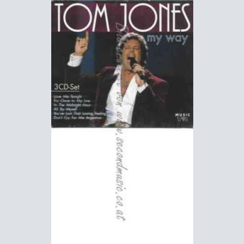 CD--JONES,TOM | --MY WAY  -- 3 CD