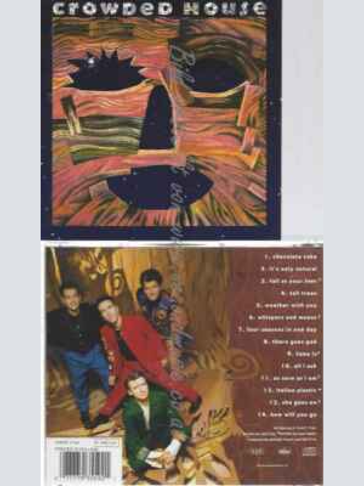CD--CROWDED HOUSE | --WOODFACE