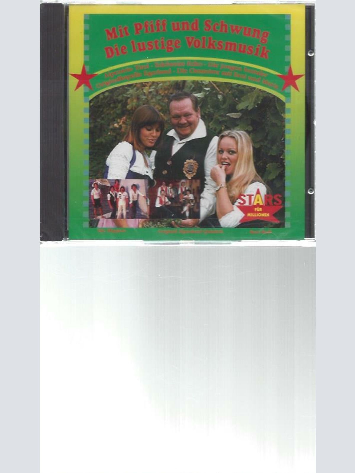 CD--Mit Pfiff und Schwung  -Die lustige Volksmusik-Alpenland Quintett