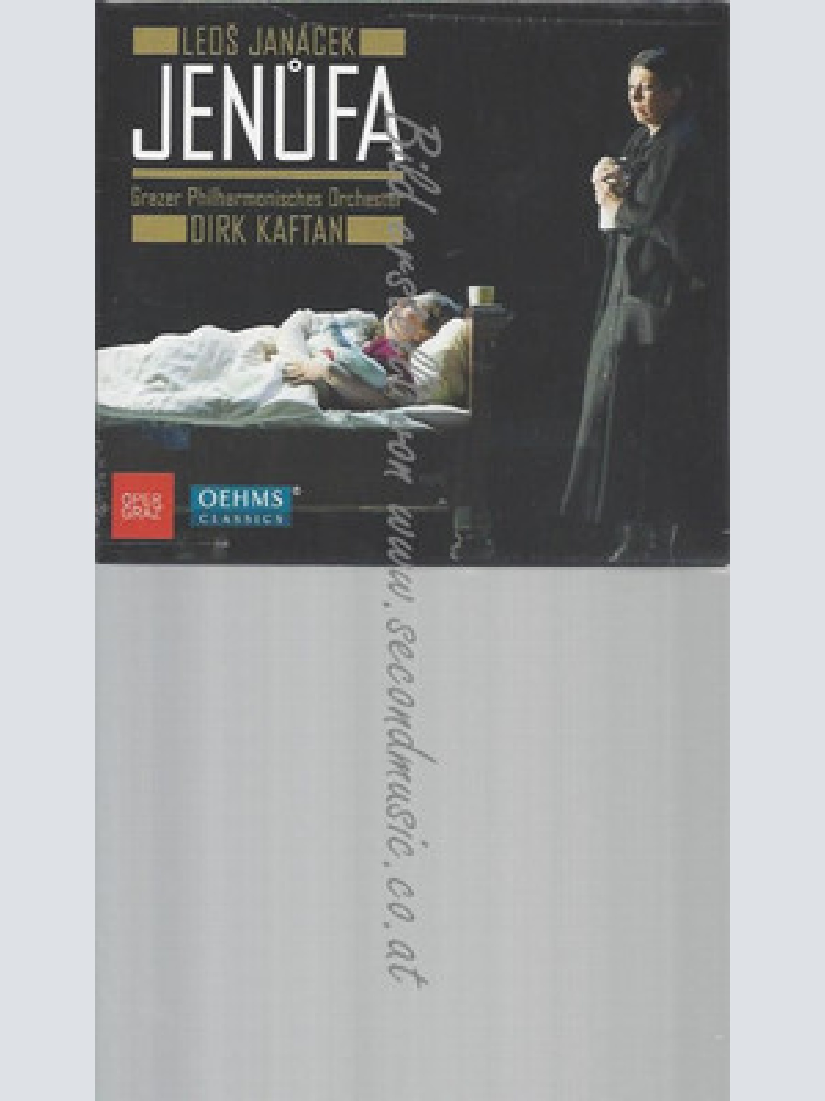 CD- Leos Janacek Jenufa -Grazer Phillharmonisches Orchestra Dirk Kaftan