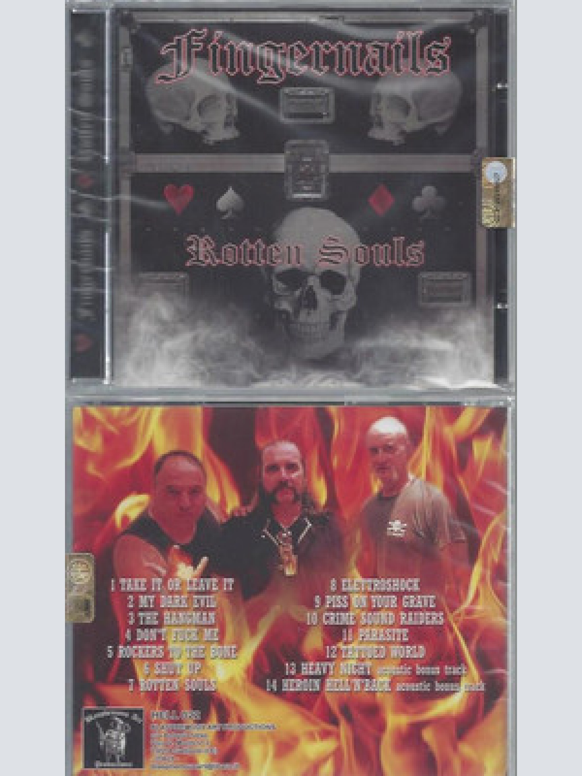 CD--FINGERNAILS ROTTEN SOULS