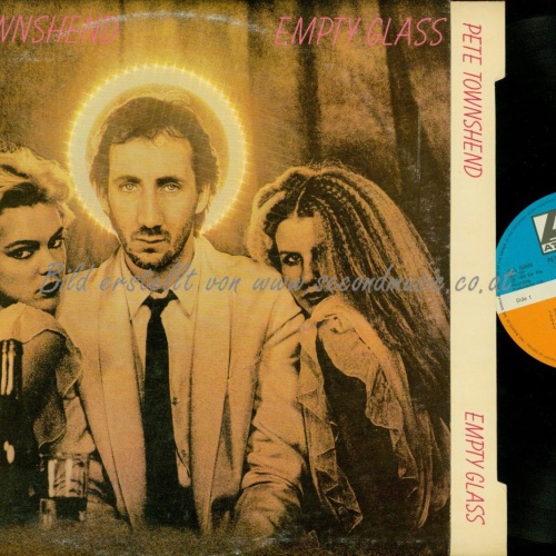 LP--PETE TOWNSHEND EMPTY GLASS YUGOSLAVIA // ATL 50699 //OIS