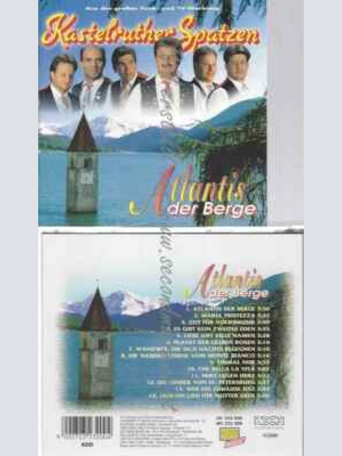 CD--KASTELRUTHER SPATZEN | --ATLANTIS DER BERGE