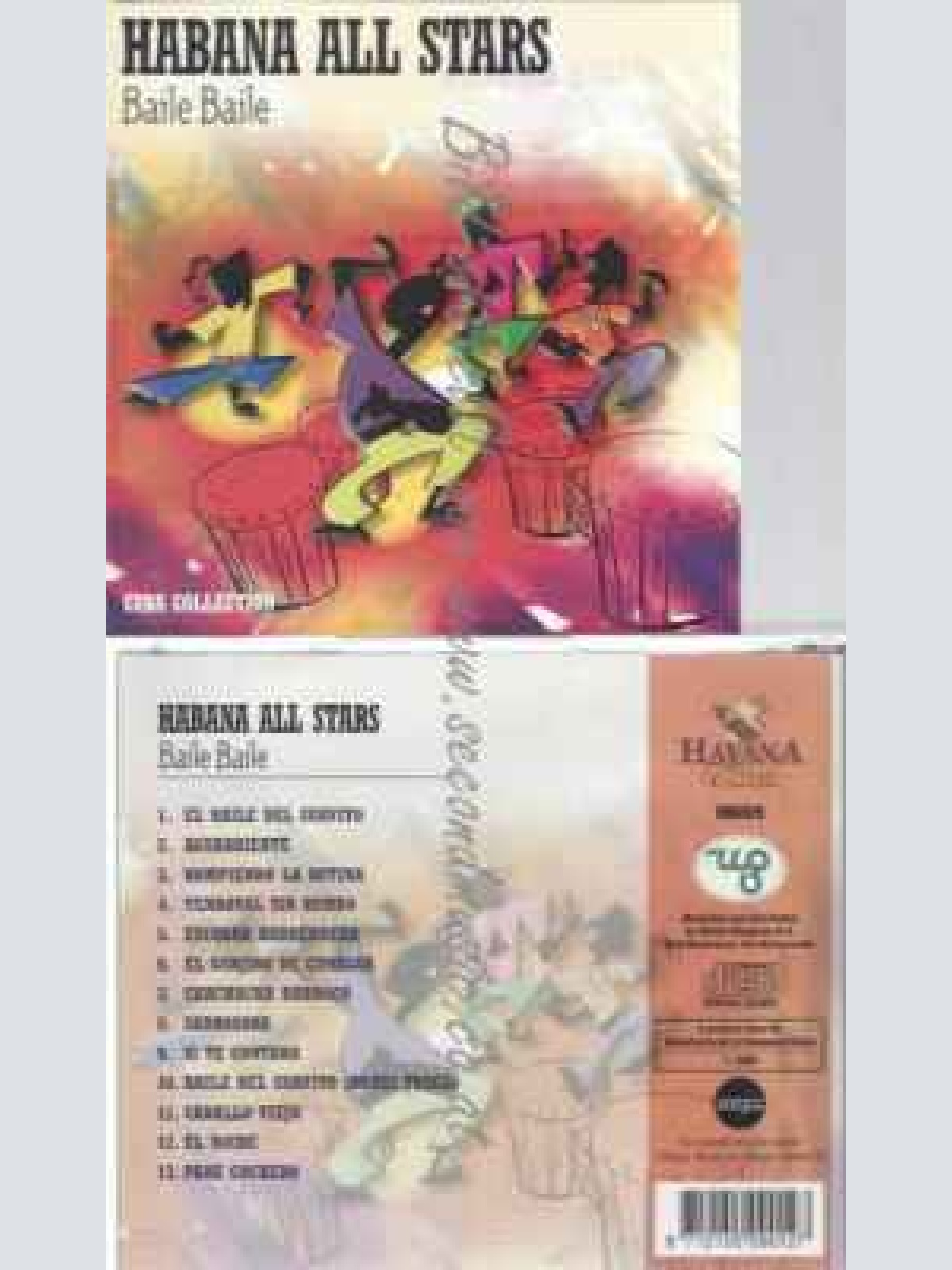 CD--HABANA ALL STARS | --BAILE BAILE