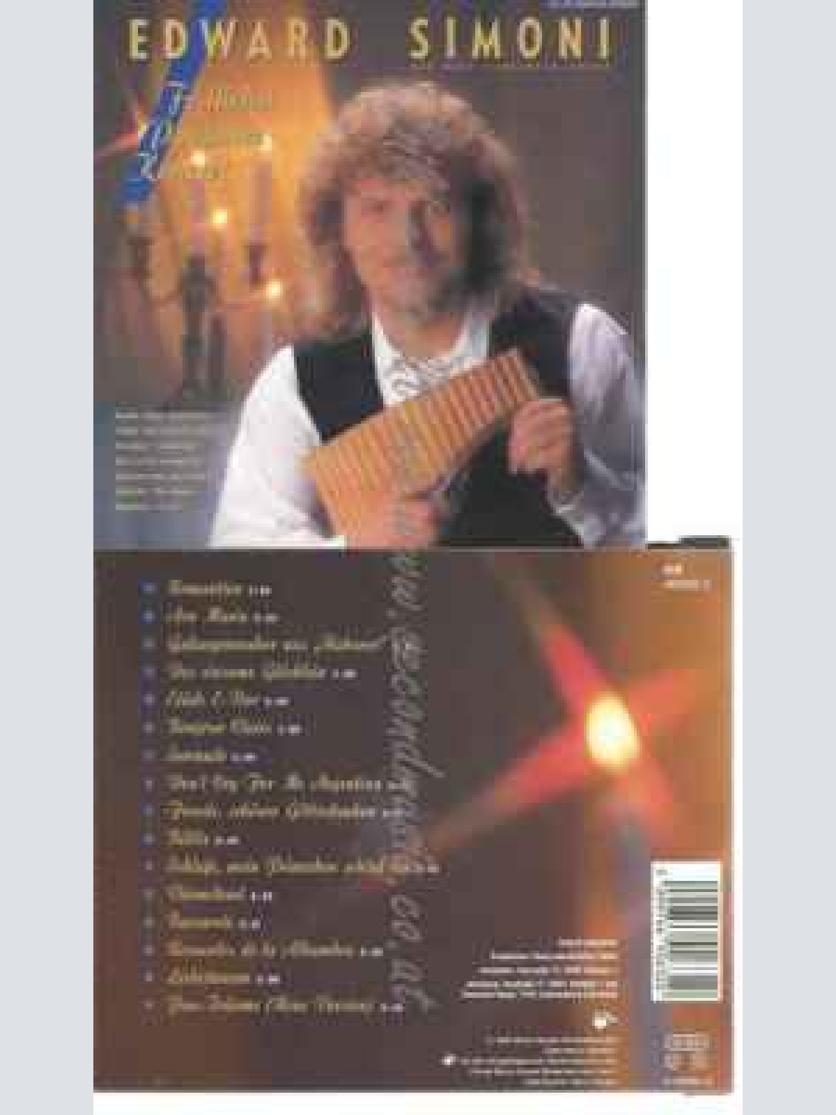 CD--EDWARD SIMONI | --FESTLICHES PANFLÖTEN-KONZERT