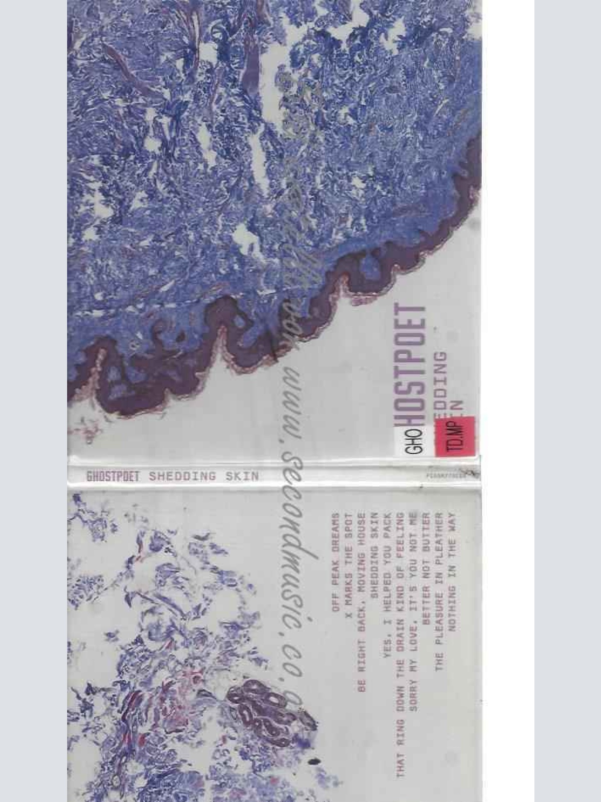 CD--GHOSTPOET | --SHEDDING SKIN