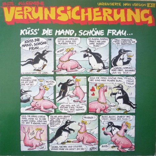 12", Maxi Erste Allgemeine Verunsicherung* - Küss Die Hand, Schöne Frau... (U...