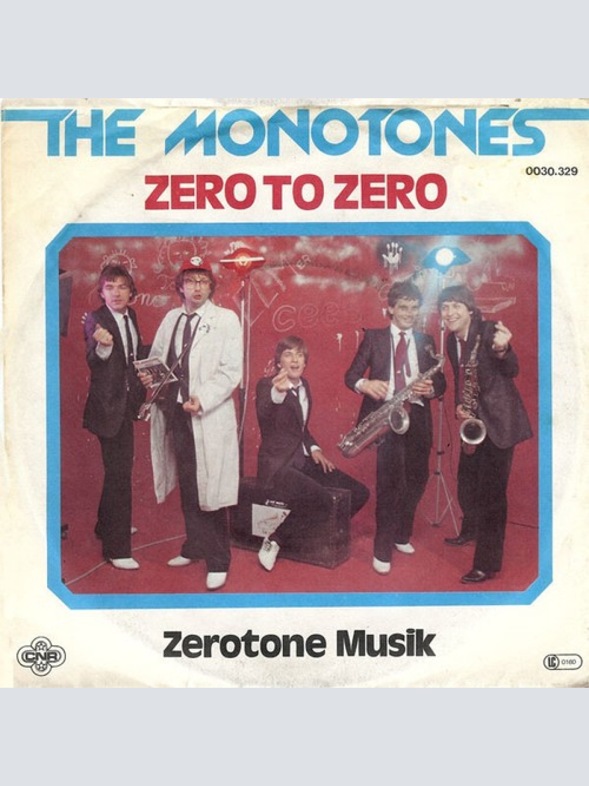 7", Single The Monotones (2) - Zero To Zero
