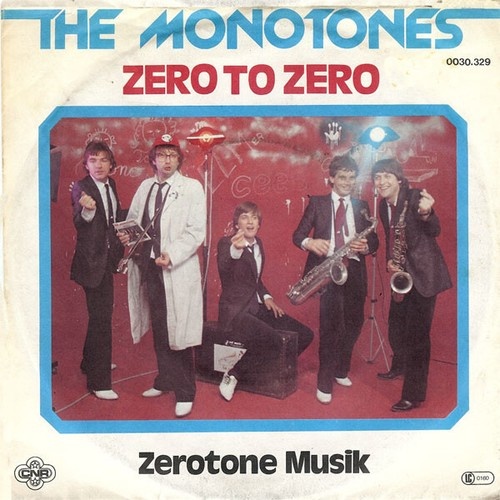 7", Single The Monotones (2) - Zero To Zero