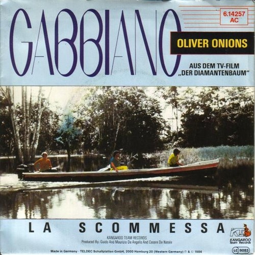 7", Single, Promo Oliver Onions - Gabbiano