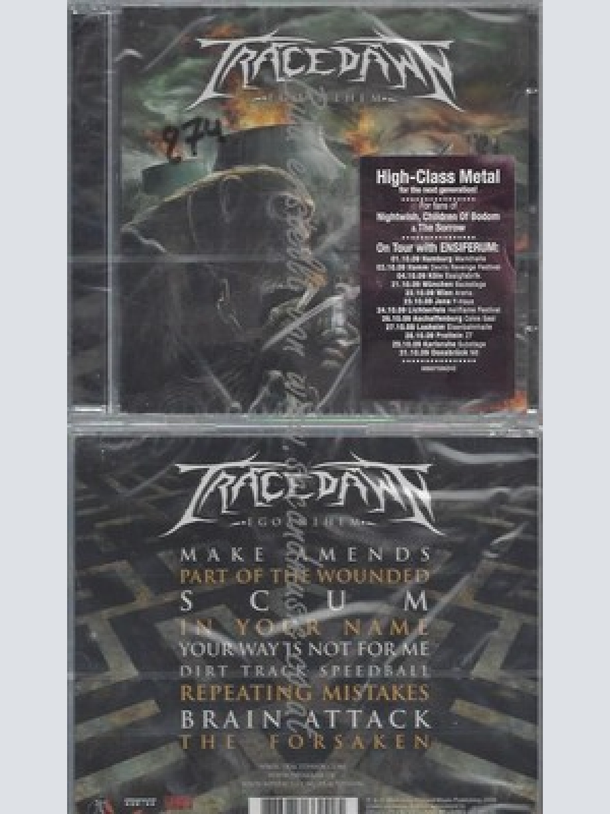 CD--TRACEDAWN--EGO ANTHEM