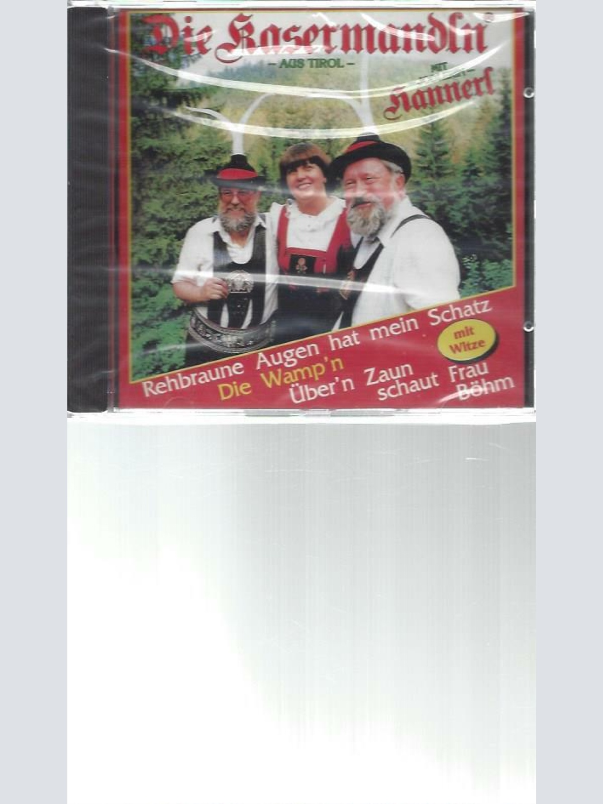 CD--Die Kasermandln aus Tirol --Rehbraune  Augen