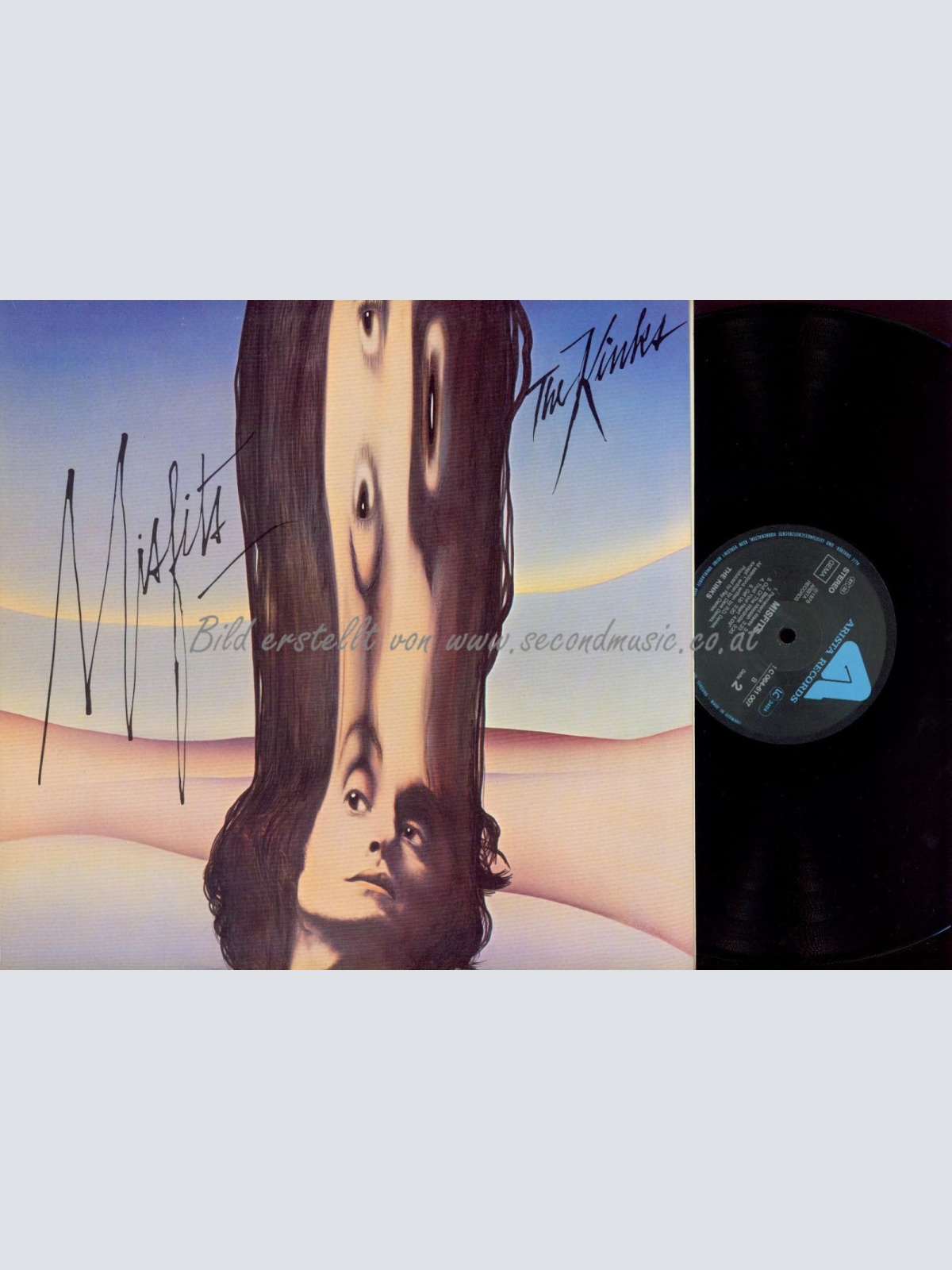 LP-- The Kinks  Misfits  // FOC // DE// VG+