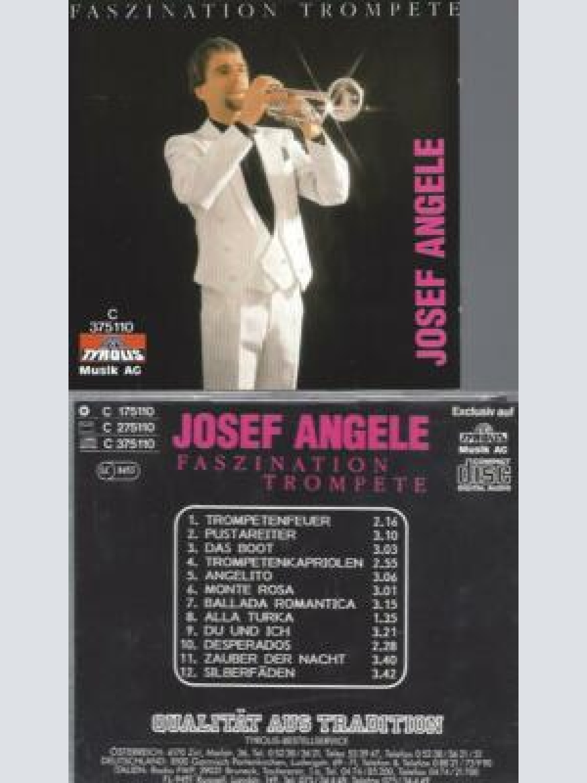 CD -Josef Angele  Faszination Trompete